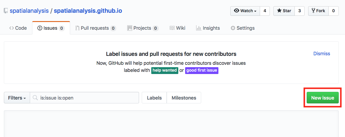 Submit an issue via Github to request tutorials and blog posts